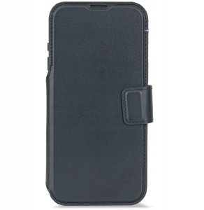 Decoded Leather Detachable Wallet - skórzana obudowa ochronna do iPhone 17 Pro kompatybilna z MagSafe (navy shadow) 3