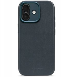 Decoded Leather Backcover - skórzana obudowa ochronna do iPhone 17 kompatybilna z MagSafe (navy shadow) 2