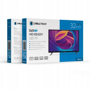 Telewizor Cabletech Telewizor 32" DVB-T2 H.265 HEVC 7