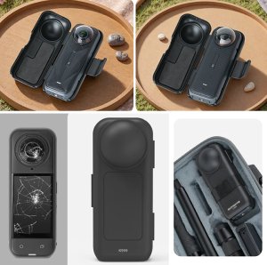Pokrowiec SunnyLife OCHRONNE ETUI CASE POKROWIEC OSŁONA ZABEZPIECZAJĄCA DLA KAMERY INSTA360 X5 / X4 12