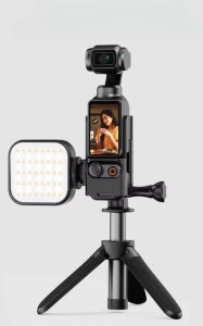 OBUDOWA OCHRONNA CASE ETUI Z MOCOWANIEM COLD SHOE DO KAMERY DJI OSMO POCKET 3 7
