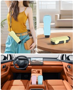 ETUI CASE SMYCZ DO DJI OSMO POCKET 3 AKCESORIA DO KAMERY NA FILTR KARTY SD 5