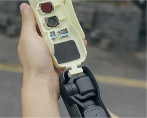 ETUI CASE SMYCZ DO DJI OSMO POCKET 3 AKCESORIA DO KAMERY NA FILTR KARTY SD 7