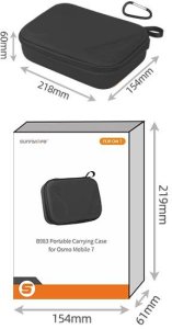 TORBA ETUI OCHRONNE CASE FUTERAŁ DO GIMBALA DJI OSMO MOBILE 7 (CZARNE) 13