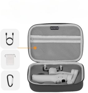 TORBA ETUI OCHRONNE CASE FUTERAŁ DO GIMBALA DJI OSMO MOBILE 7 (POMARAŃCZOWE) 5