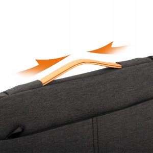 Pokrowiec Na Laptopa 15,6" Torba Etui Na Dokumenty Do Pracy Materiałowa 5