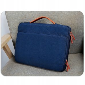 Pokrowiec Na Laptopa 15,6" Torba Etui Na Dokumenty Do Pracy Materiałowa 12