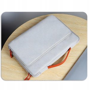 Pokrowiec Na Laptopa 15,6" Torba Etui Na Dokumenty Do Pracy Materiałowa 14
