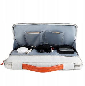 Pokrowiec Na Laptopa 15,6" Torba Etui Na Dokumenty Do Pracy Materiałowa 5