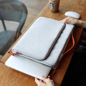 Pokrowiec Na Laptopa 15,6" Torba Etui Na Dokumenty Do Pracy Materiałowa 9