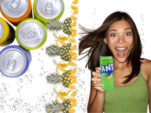 Fanta Cream Soda ananasowo pomarańczowo bananowa napój owocowy z Wietnamu puszka 320ml 4