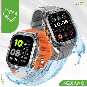 SMARTWATCH MĘSKI ZEGAREK GPS WODOODPORNY ROZMOWY SMART WATCH SPORT MENU PL 4