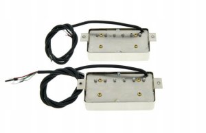 Bare Knuckle The Mule Set Nickel-plated przetworniki humbucker typu PAF 3