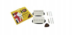 Bare Knuckle The Mule Set Nickel-plated przetworniki humbucker typu PAF 4