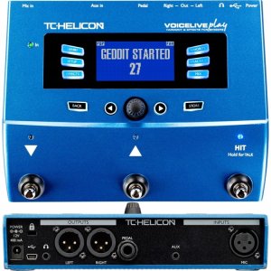 TC-Helicon VoiceLive Play efekt wokalny looper harmonizer USB 5