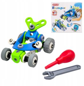 Klocki konstrukcyjne pojazd do składania 52 el. 3