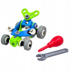 Klocki konstrukcyjne pojazd do składania 52 el. 4