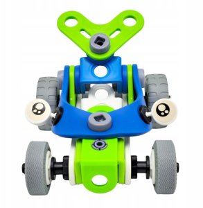 Klocki konstrukcyjne pojazd do składania 52 el. 5