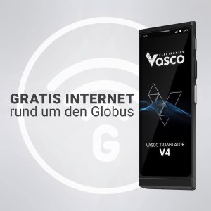 Elektroniczny Tłumacz Głosowy Vasco Translator V4 108 języków szary 3