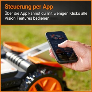 WORX Landroid Vision M800 WR208E.1 robot koszący 800 m 2024 kosiarka ogród 6