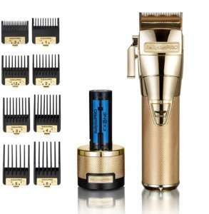 Maszynka do włosów BaBylissPRO Bezprzewodowa Fryzjerska - PRO FXONE Gold Clipper (FX899GE) 2