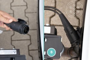 FISCHER Bagażnik rowerowy SmartLine Black na 2 rowery do 50 kg na hak 11