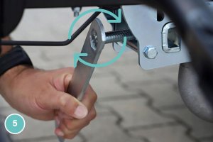 FISCHER Bagażnik rowerowy SmartLine Black na 2 rowery do 50 kg na hak 9