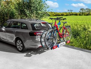 EUFAB 11569 bagażnik na 2 rowery CROW BASIC na hak holowniczy max 50kg 4