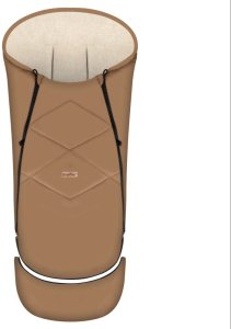 Zaffiro - Regulowany wełniany śpiwór EverGrow Aspen 0-36m - Toffee U 4