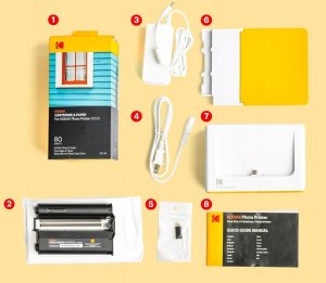 KODAK Dock Plus 4PASS mobilna drukarka fotograficzna 10x15cm 90 arkuszy 5