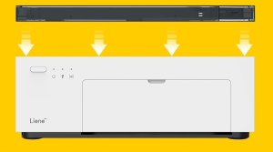 Liene Drukarka fotograficzna 10x15 cm 20 arkuszy 300DPI Wi-Fi 4