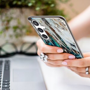 Etui do Samsung Galaxy S23 FE Case Glamour PLECKI + Szkło OCHRONNE 9H 2