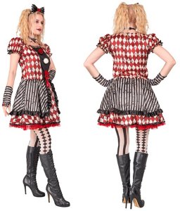 Harlekin Dukke kostume 3