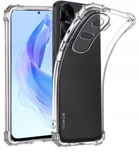 Etui do Honor 90 Lite 5G ANTI-SHOCK CLEAR CASE + Szkło OCHRONNE 9H 2