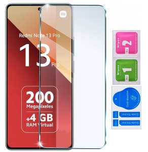Etui do Xiaomi Redmi Note 13 Pro 4G silikonowe MATOWE serce + Szkło 9H 3