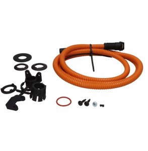 Kabel zasilający Defa Miniplug kabel zasilający 2m pomarańczowy 2