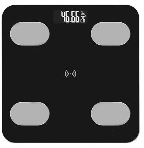 Waga Elektroniczna Łazienkowa Funkcja Smart Bluetooth BMI BMR Aplikacja 2