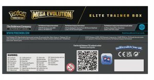 Pokemon Mega Evolutions Elite Trainer Box Kerailykorttisetti 6