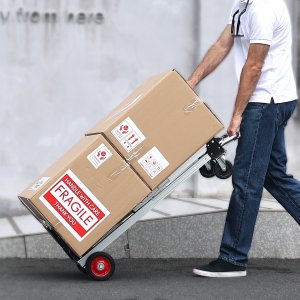 Wózek transportowy magazynowy składany aluminiowy 181 kg 10