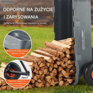 Wytrzymały Wózek Ogrodowy 272 kg 2