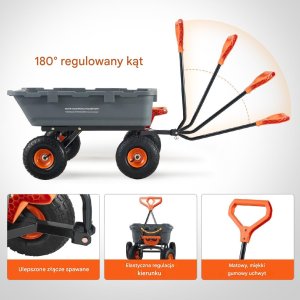Wytrzymały Wózek Ogrodowy 363 kg 2