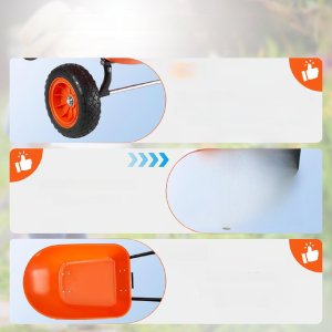 Wózek Ogrodowy Taczka 180 kg 12