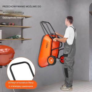 Wózek Ogrodowy Taczka 180 kg 5