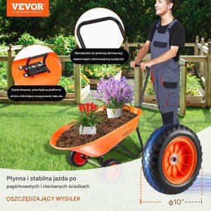 Wózek Ogrodowy Taczka 180 kg 7