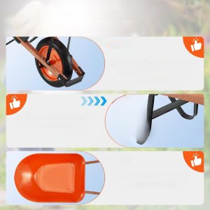 Wózek Ogrodowy Taczka 120 kg 9