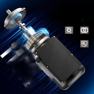 Silnik elektryczny 0.55KW 1400obr 230V 1-fazowy do maszyn przemysłowych 3