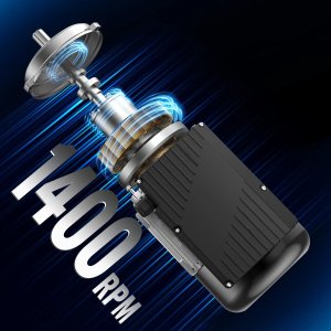 Silnik elektryczny 0.55KW 1400obr 230V 1-fazowy do maszyn przemysłowych 7