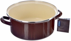 Garnek emaliowany BROWN 24 cm, 4 l 6