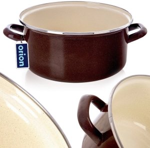 Garnek emaliowany BROWN 24 cm, 4 l 7