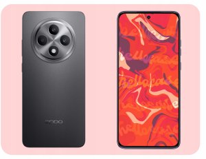 Hello Case ETUI Z KLAPKĄ DO OPPO RENO12 F 4G / 5G / FS 4G / 5G CZERWONE MAGNETYCZNE 7
